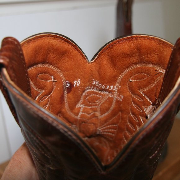 Code West Leather Cowboy Boots - Picture 4 of 4